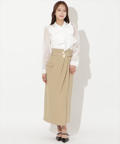 タックストレートスカート