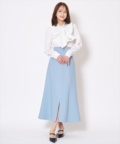 フロントZIPマーメイドスカート