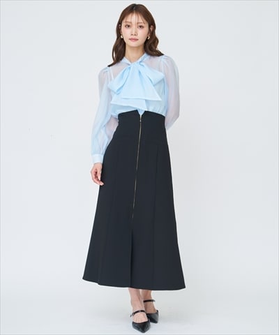 フロントZIPマーメイドスカート