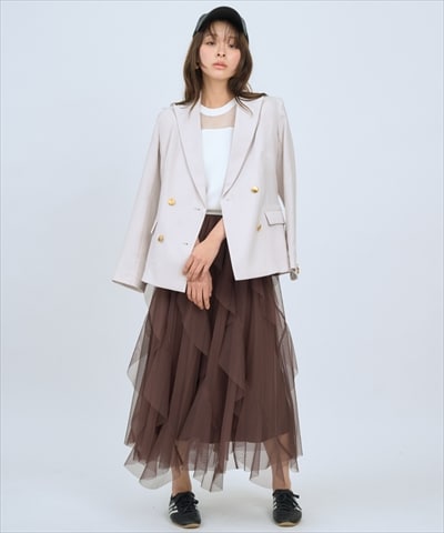 【先行予約受付中】ラッフルフリルスカート