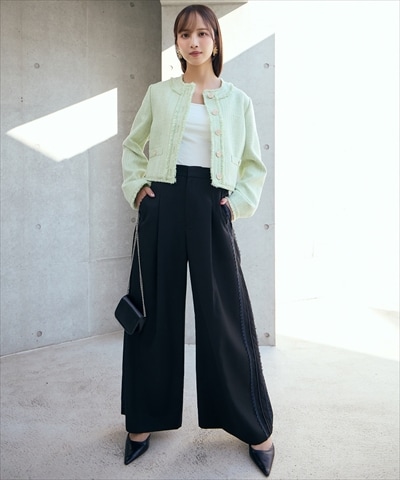 サイドレースラインパンツ