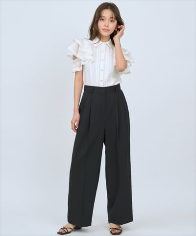 2タックワイドパンツ