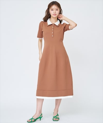 【先行予約受付中】ポロニットワンピース