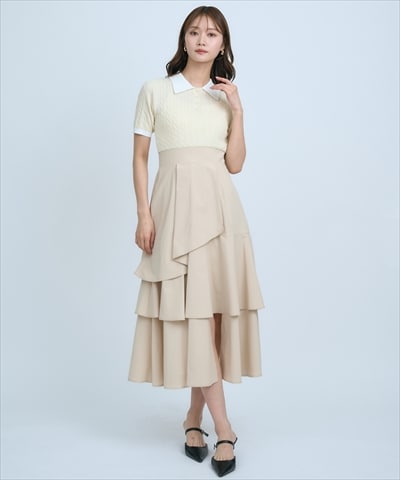 イレギュラーヘムドッキングワンピース