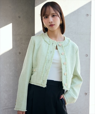 ツイードジャケット