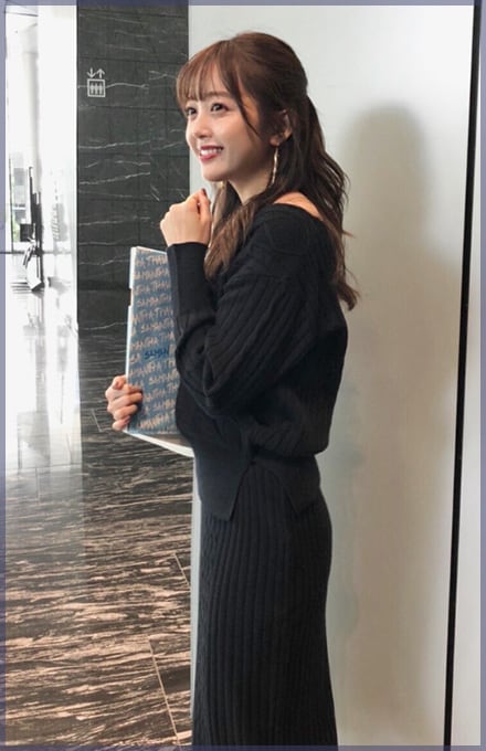 玉田理沙さんが着る シチュエーション別 Cache Coeur Knit Up