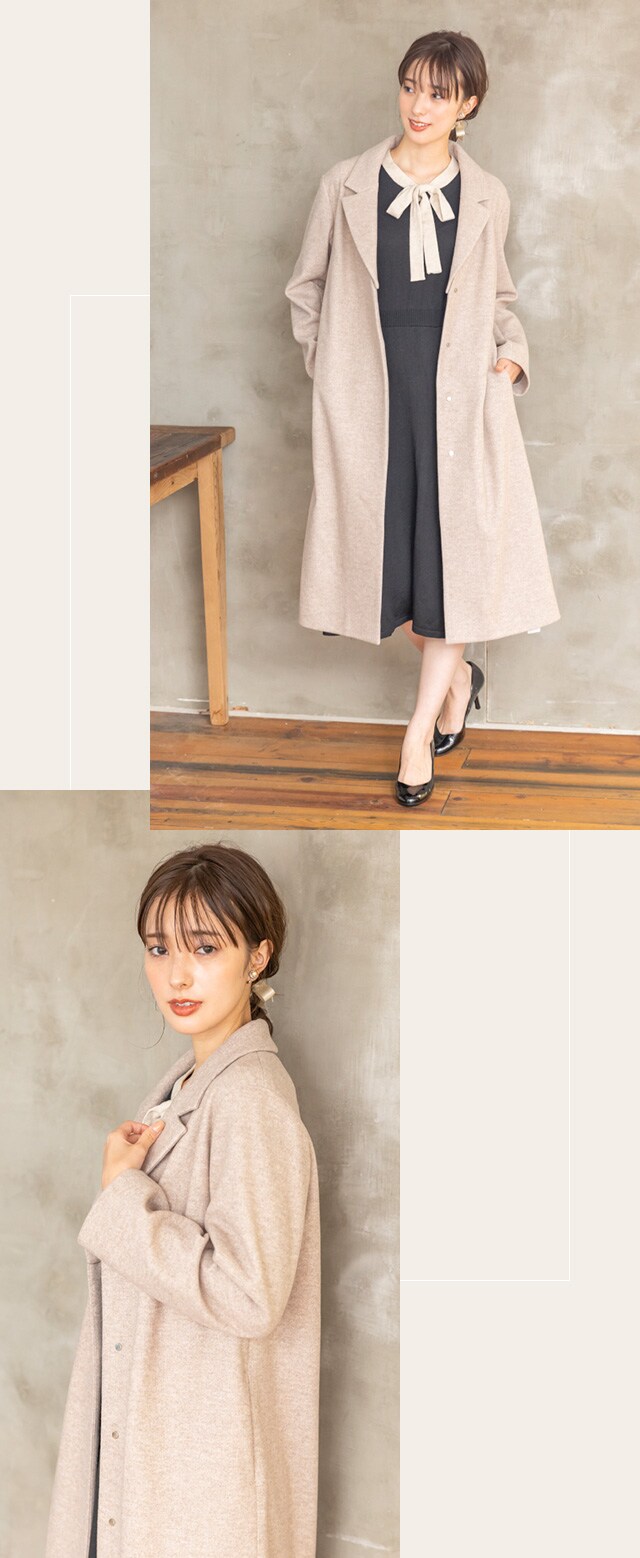 スウィングル　スーツ　ベージュ　S Swingle Winter Collection vol.1 MAYU MIYAMOTO×Swingle｜公式