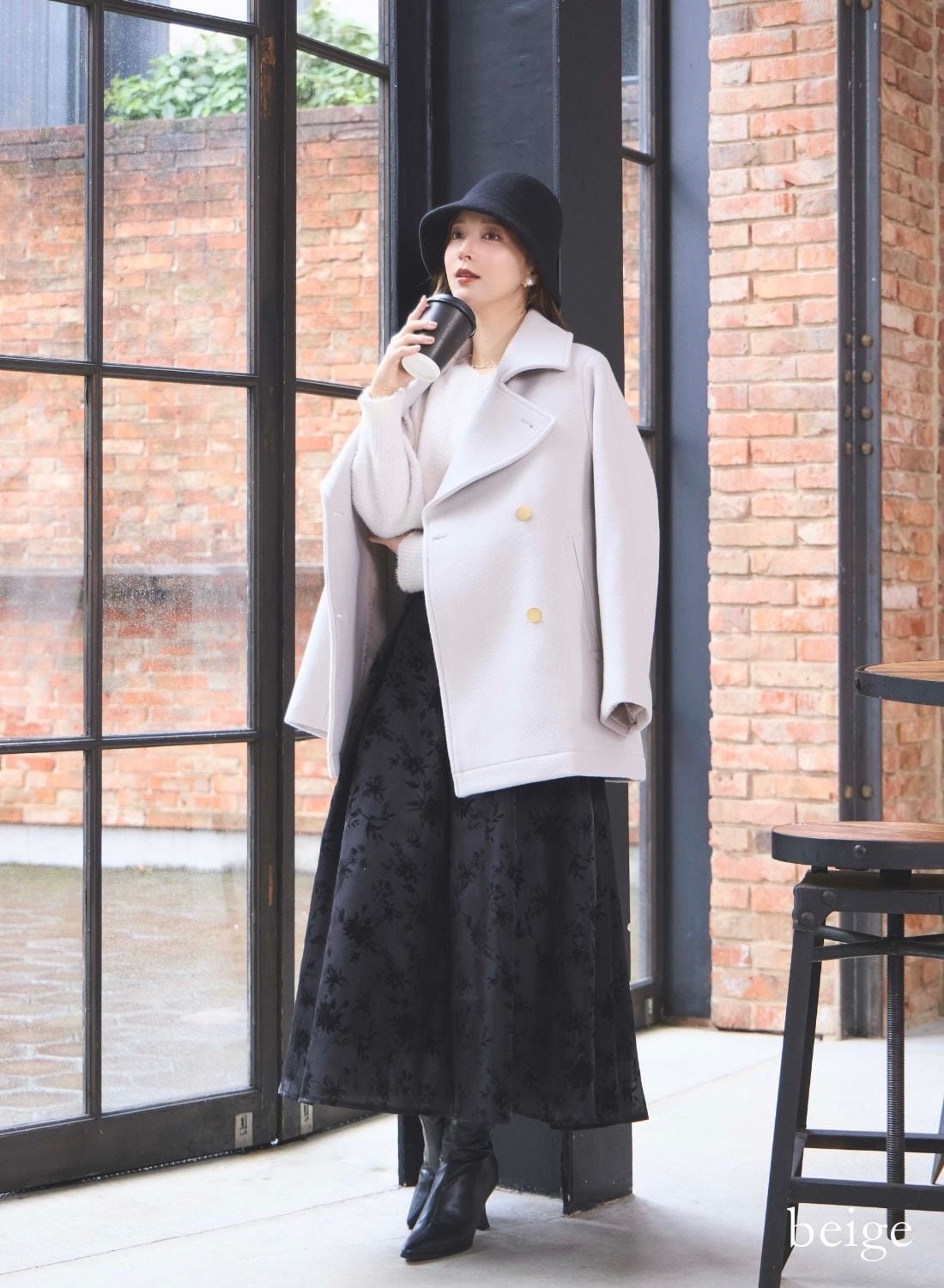 TASMANIA WOOL P-COAT