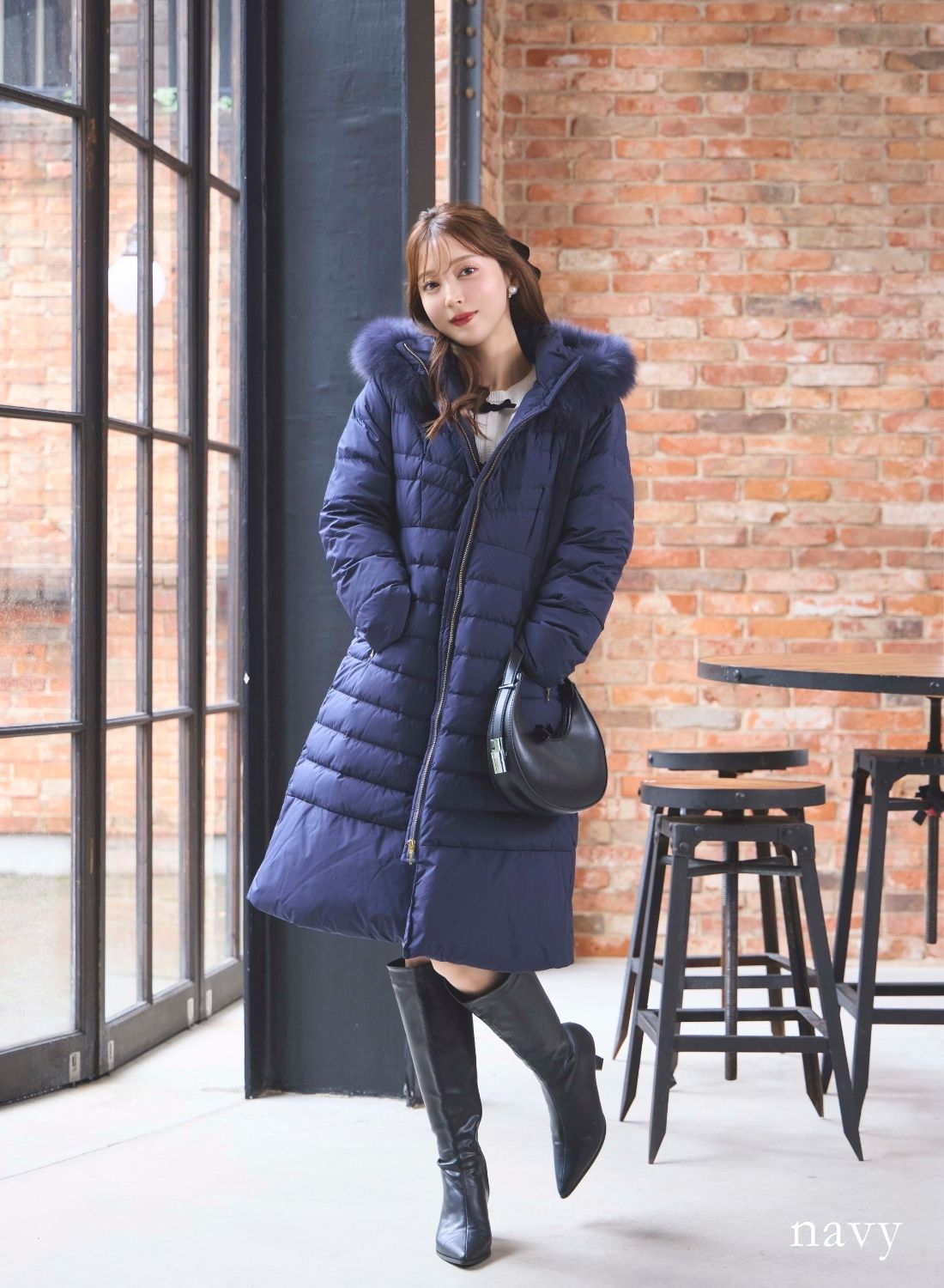 ELEGANCE LONG DOWN COAT