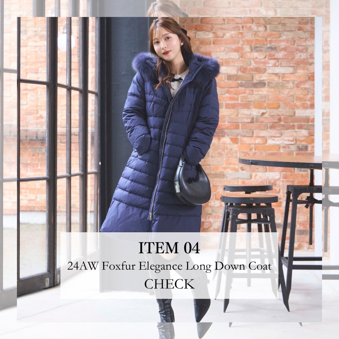 Swingle 241114_outer collection 徹底解説 Foxfur Long Fown