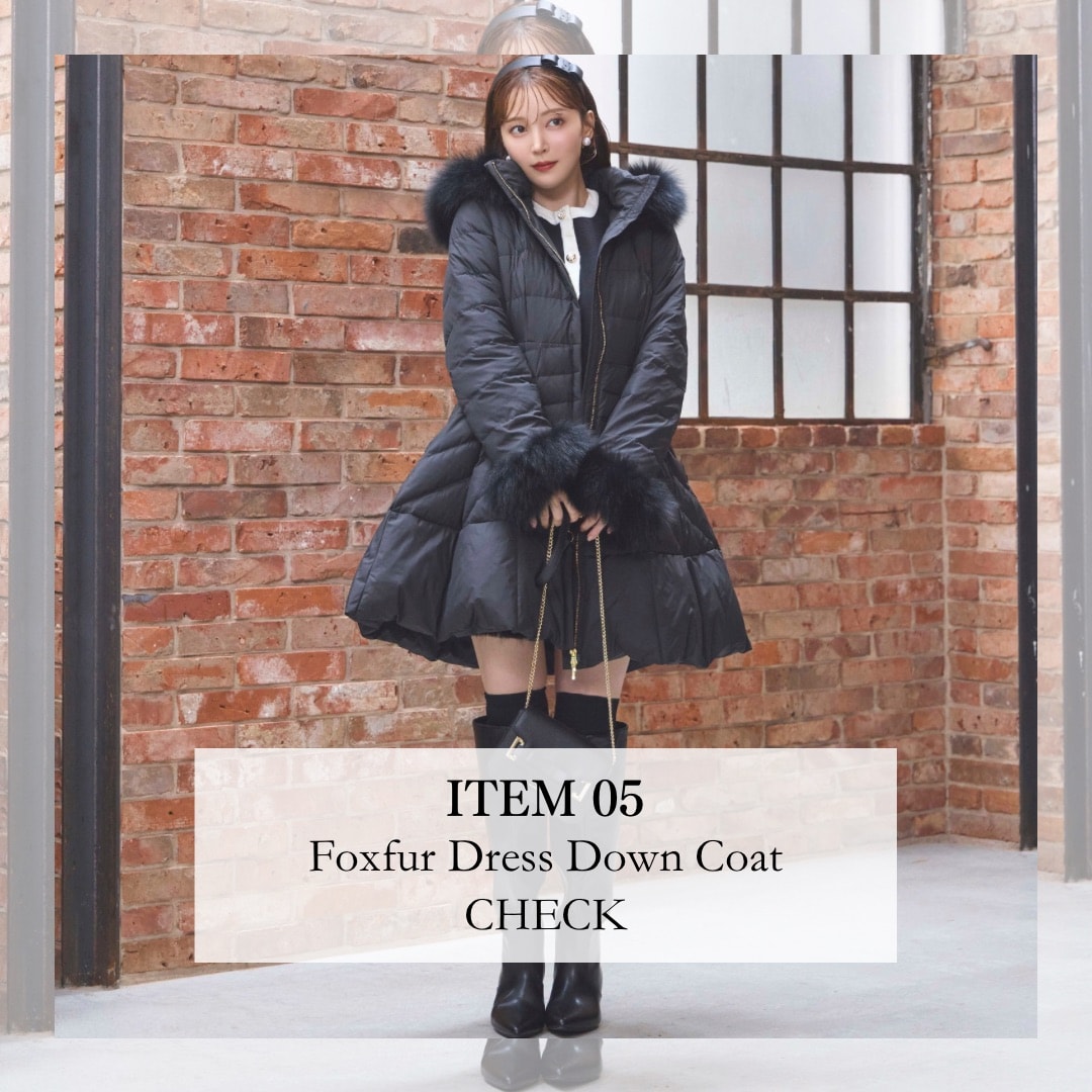 Swingle 241114_outer collection 徹底解説 Foxfur Dress Down