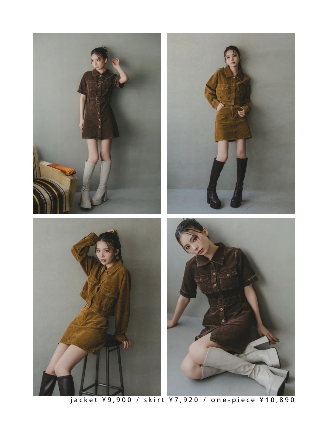 REDYAZEL 2025 ワンピース セットアップ レディース 秋服 冬服