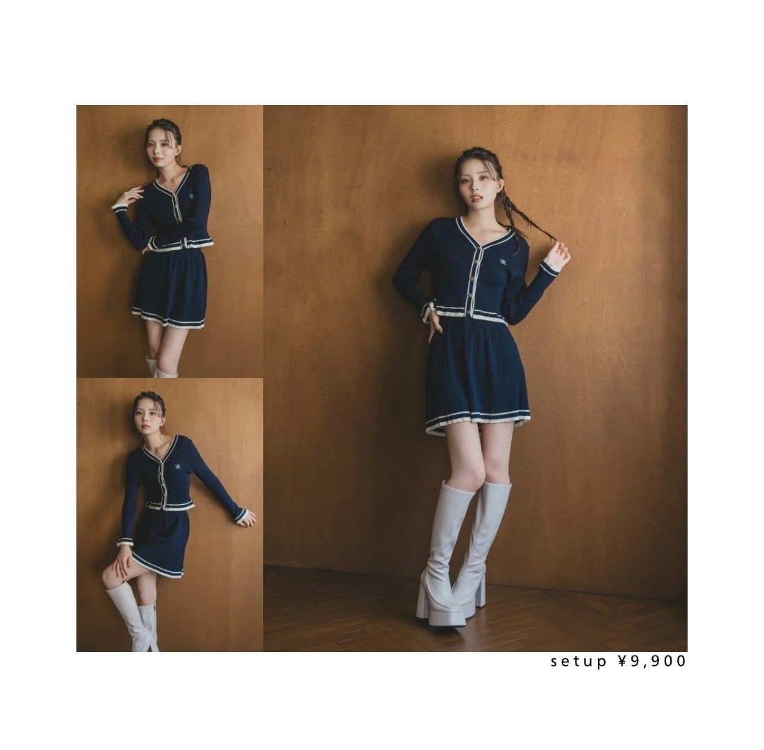 REDYAZEL 2025 ワンピース セットアップ レディース 秋服 冬服