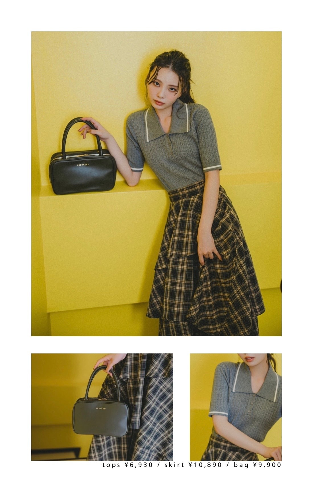 REDYAZEL 2025 ワンピース セットアップ レディース 秋服 冬服