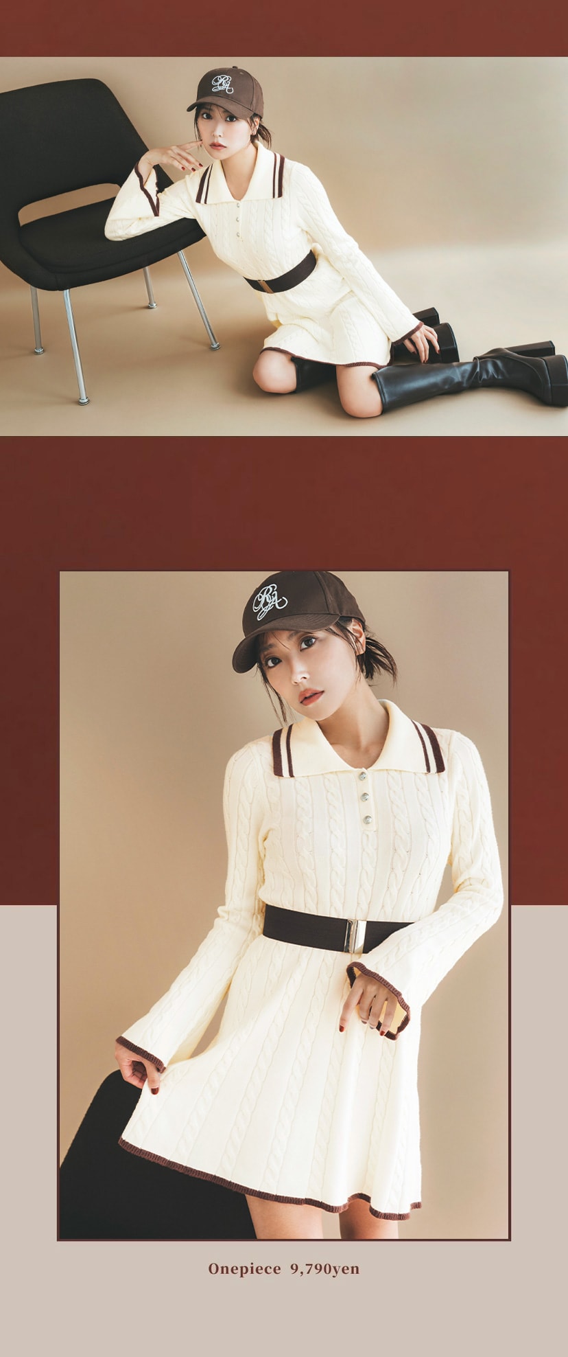 REDYAZEL 2025 ワンピース セットアップ レディース 秋服 冬服