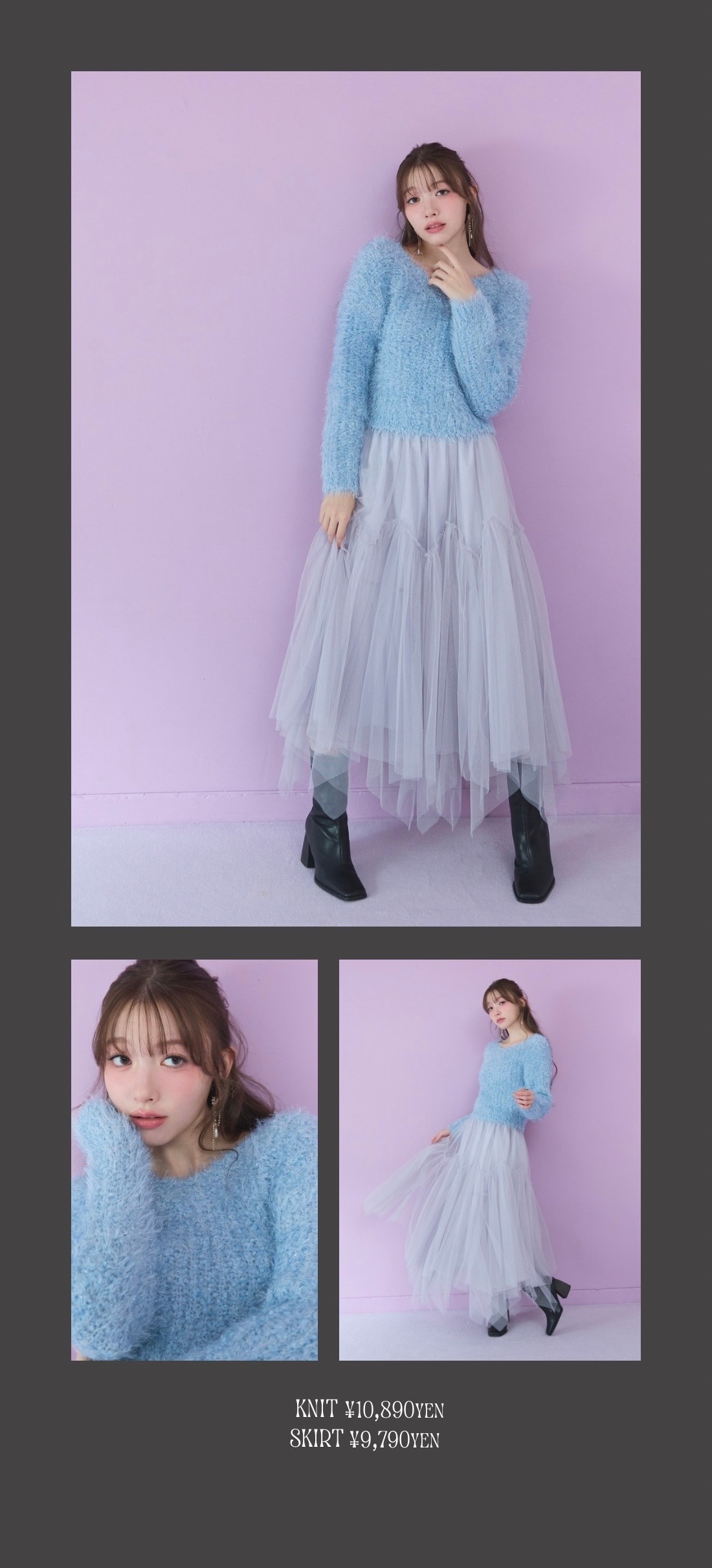 REDYAZEL 2025 ワンピース セットアップ レディース 秋服 冬服