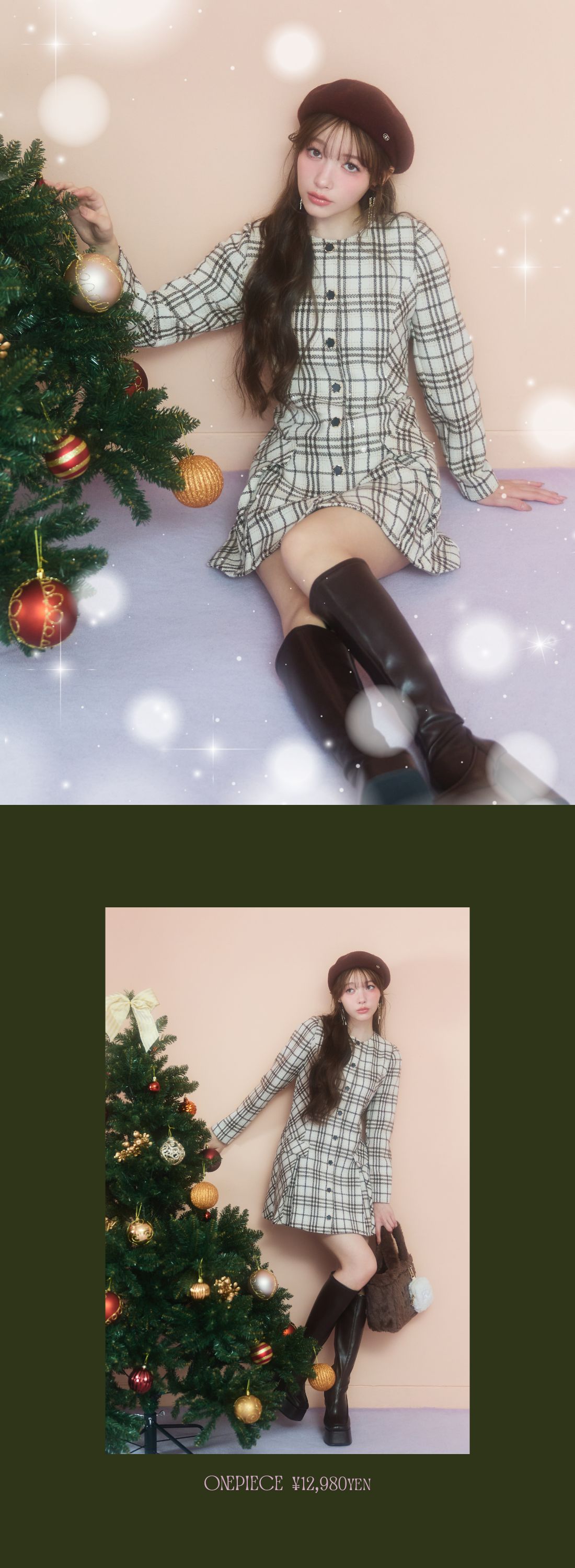 REDYAZEL 2025 ワンピース セットアップ レディース 秋服 冬服