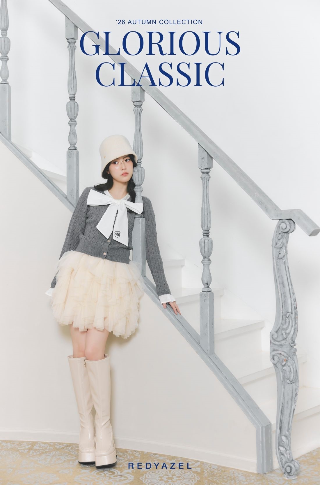 REDYAZEL 2026 ワンピース セットアップ レディース 秋服 冬服