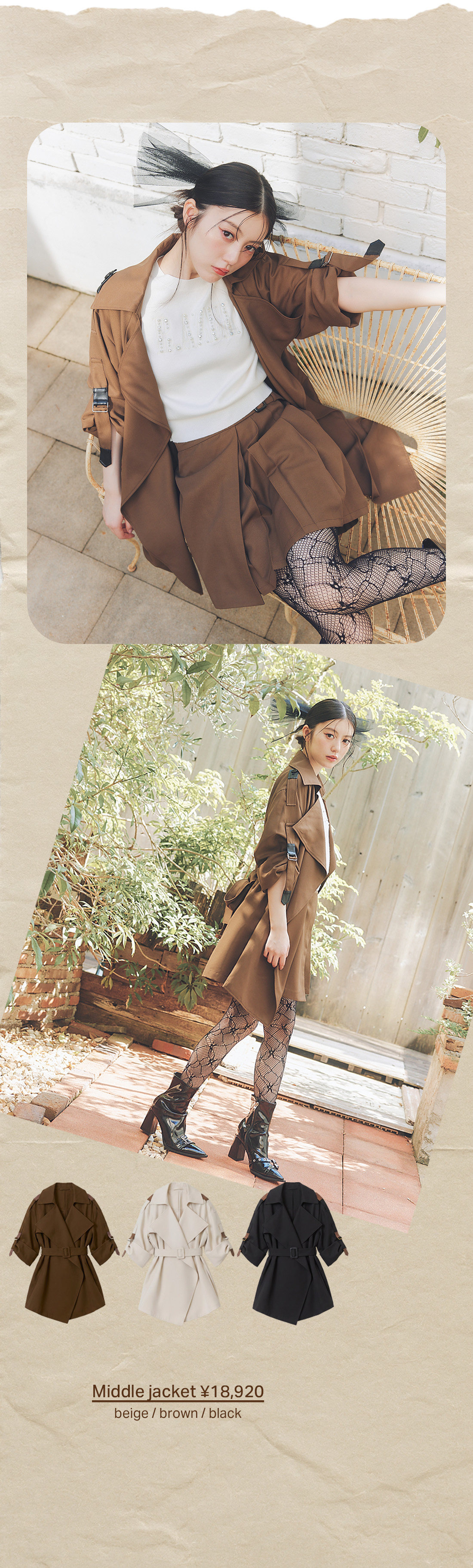 REDYAZEL 2026 コート ジャケット レディース 秋服 冬服