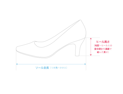 パンプス(ヒールあり)
