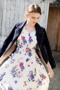 デニムライダースジャケット