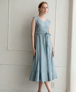 【ブライトシアーノースリフレアワンピース】