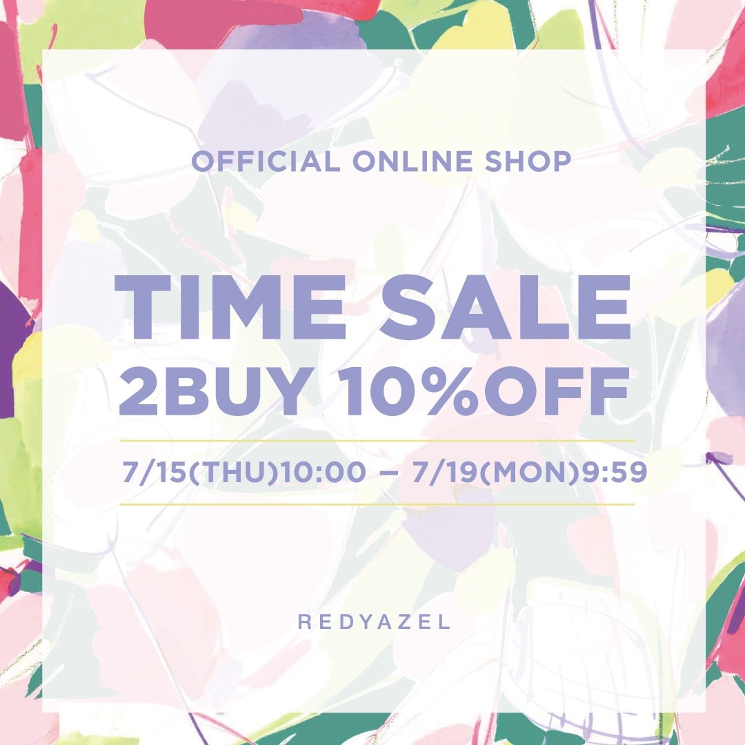 【TIME SALE 2BUY 10%OFF】