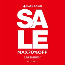 【MARK DOWN SALE】