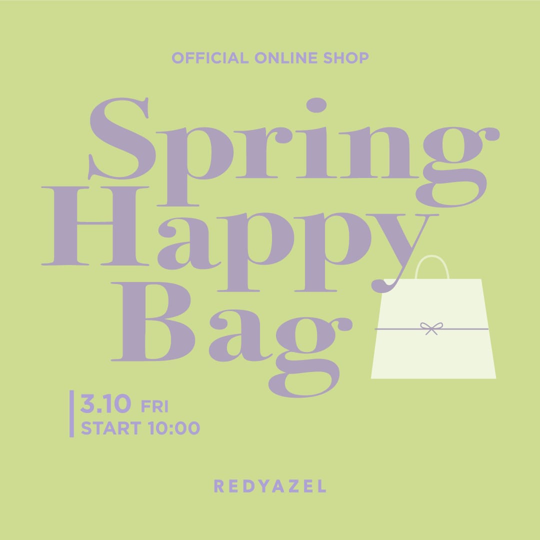 【REDYAZEL】SPRING HAPPY BAG