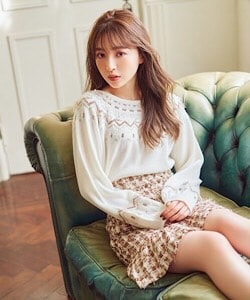 【ビジューノルディックニット】