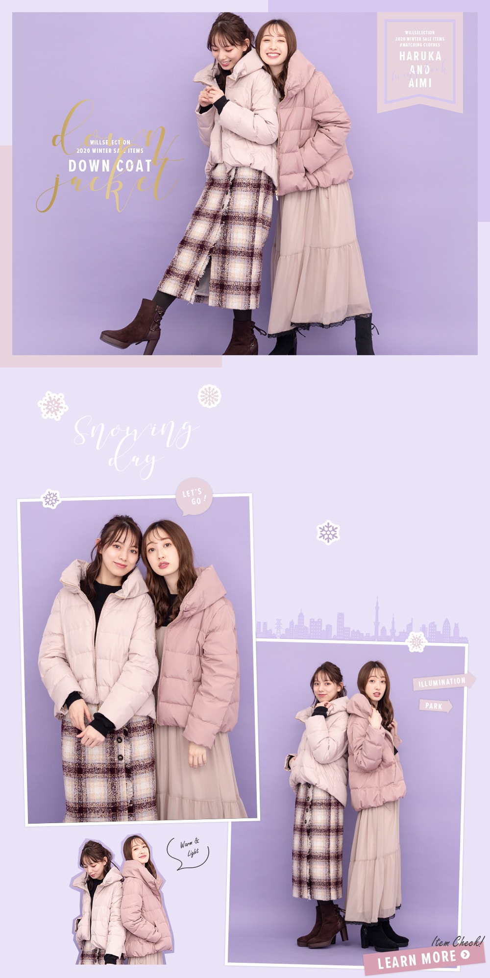 WILLSELECTION Pick up SALE ITEMS -twins look-