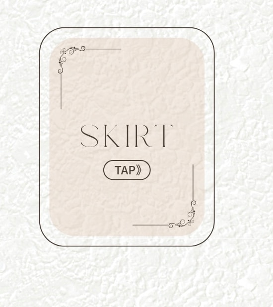 SKIRTボタン