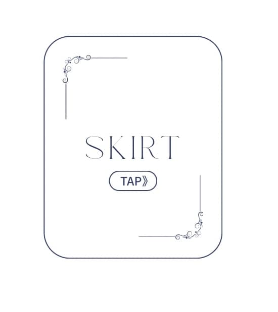 SKIRTボタン