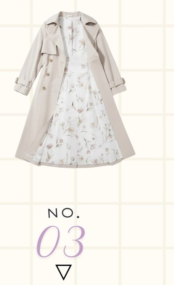 Original Tulip-Flare Trench Coat