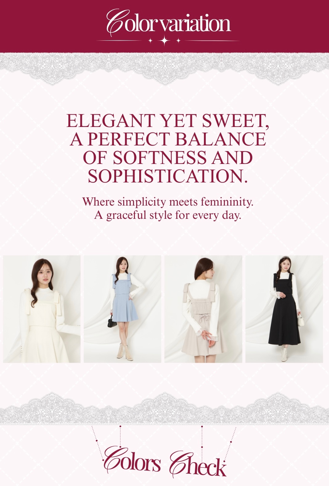 WILLSELECTION ウィルセレクション　LAME TWEED SERIES