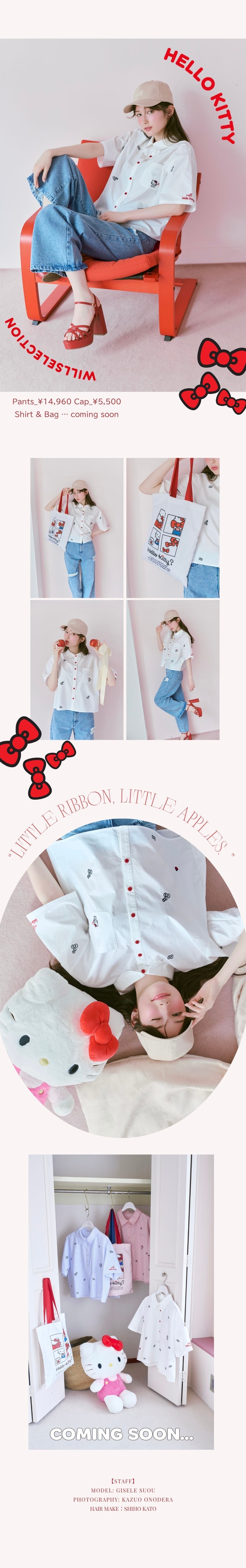 WILLSELECTION HELLO KITTY ハローキティ コラボアイテム