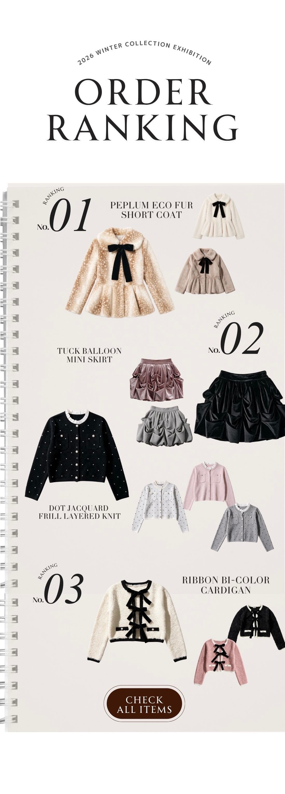 CHECK ALL ITEMS