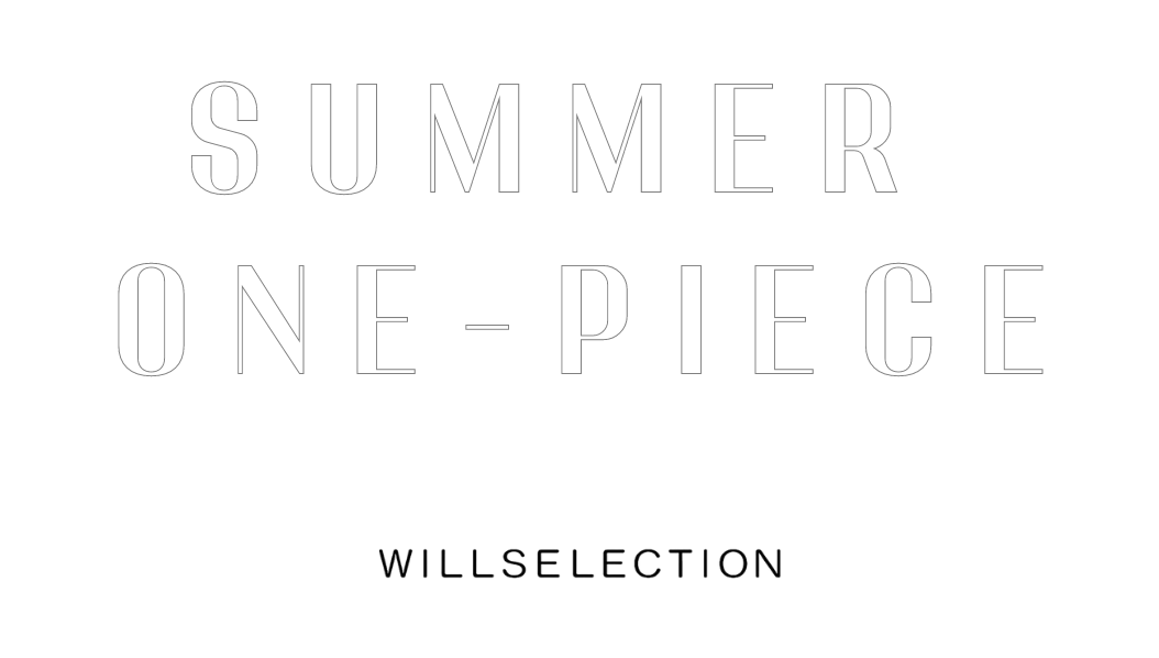 WILLSELECTION ウィルセレクション SUMMER ONE-PIECE